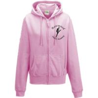 Rosewood pink zip up hoodie adults