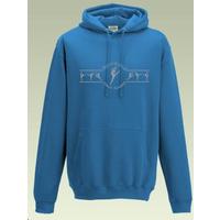 Rosewood sapphire blue hoodie