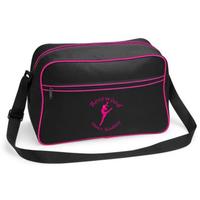 Rosewood Black and Fuchsia Retro Bag