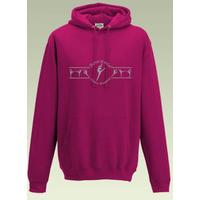 Rosewood hot pink hoodie